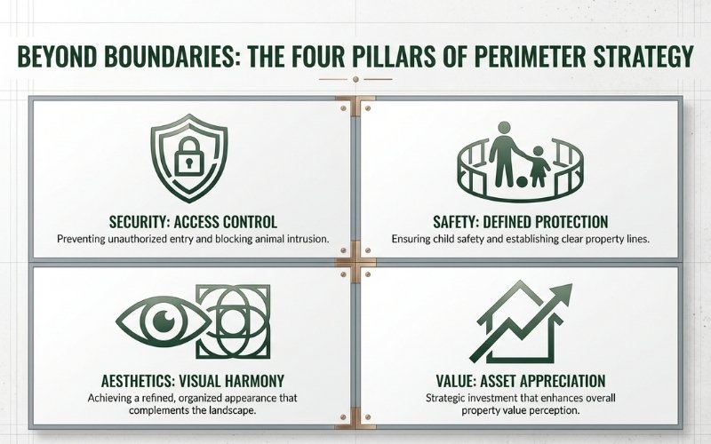 Why Enclose the Front of a Garden?