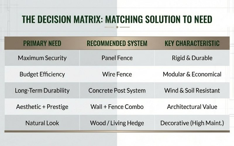 Which Garden Front Enclosure System Is Right for You? (Decision Table)
