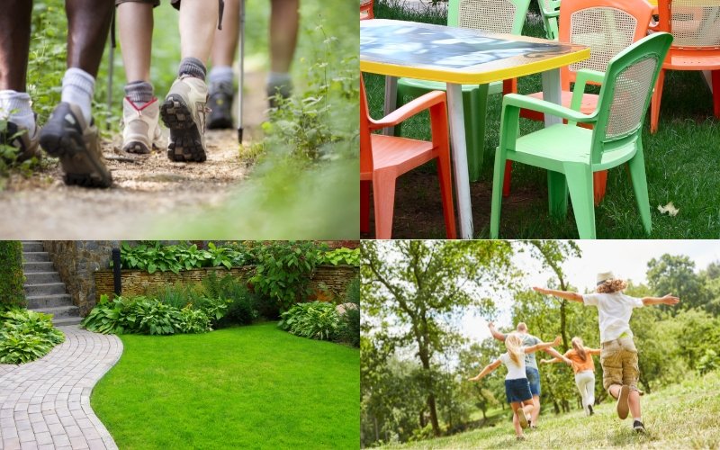 Artificial Grass Usage Areas on Soil