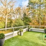 Artificial grass for terrace