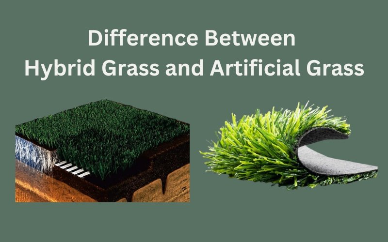 What is the difference between hybrid grass and artificial grass