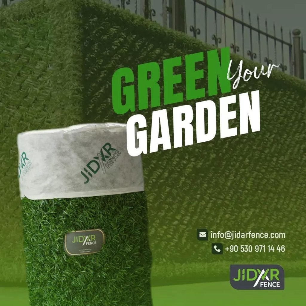 DIY Artificial Hedge Wall