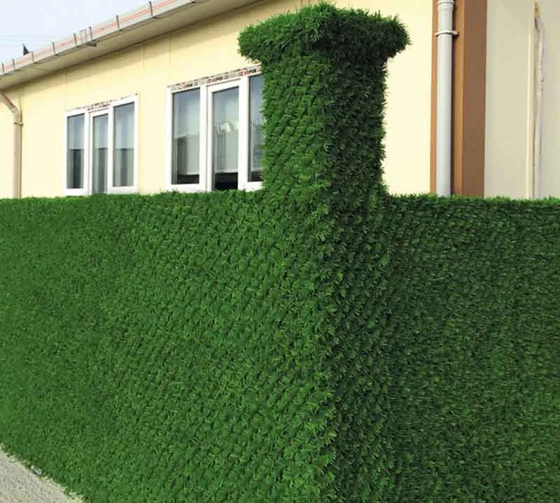 grass Fence for the Home Area