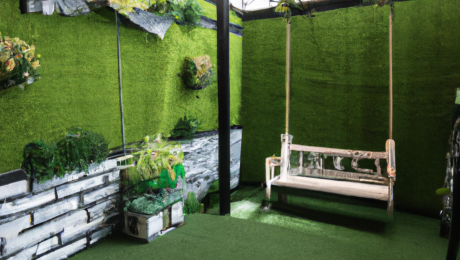 artifical grass fence garden Advantages of Artificial Grass Fence Panels