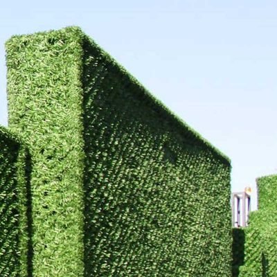 grass fence for wall