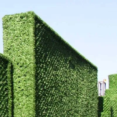 grass fence for wall