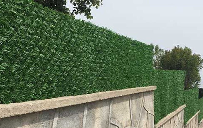 grass fence panel