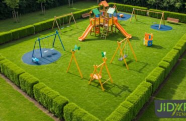 Eco-Friendly Wind Barriers Protect Parks & Sidewalks with Stylish Grass Fencing